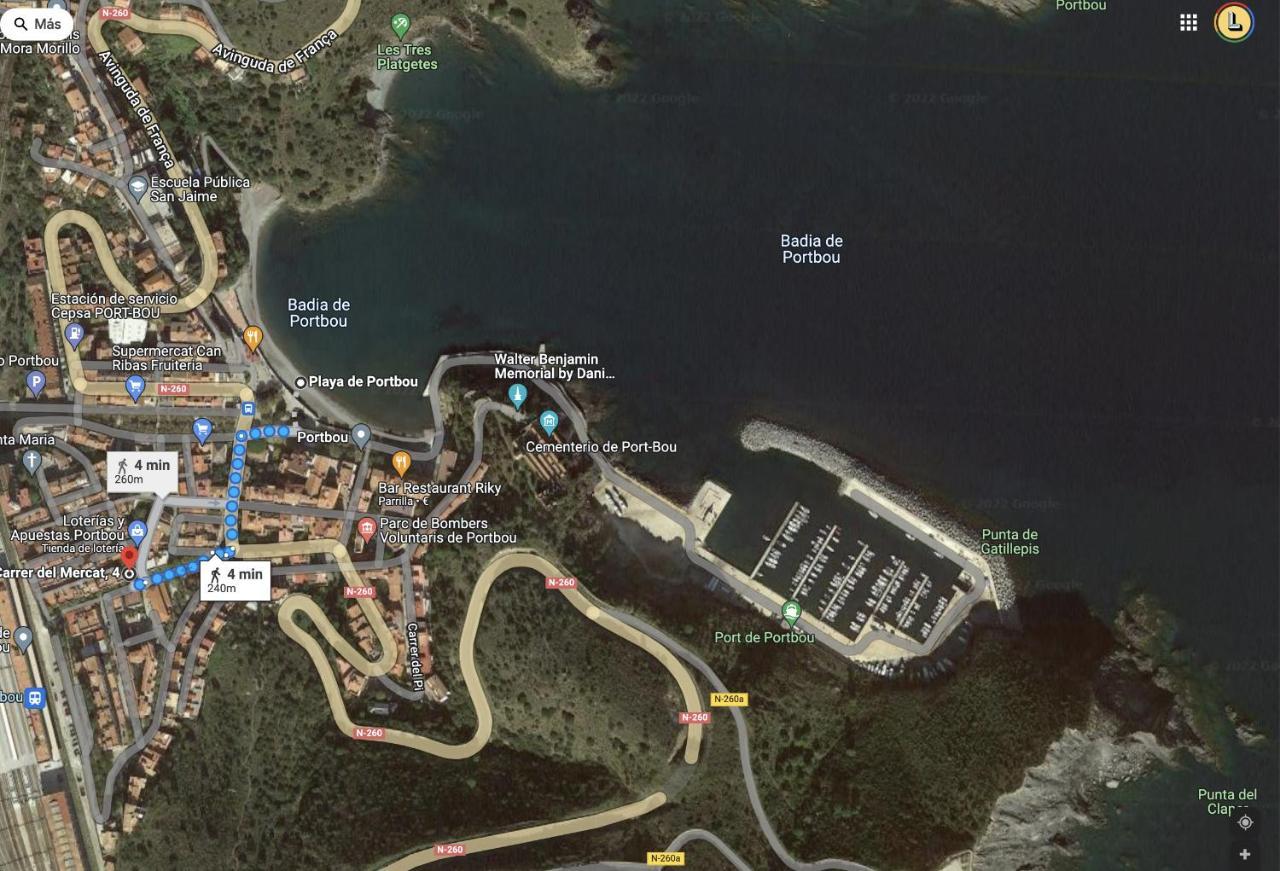 Piso En La Costa Brava Y Al Inicio Del Pirineo Διαμέρισμα Portbou Εξωτερικό φωτογραφία